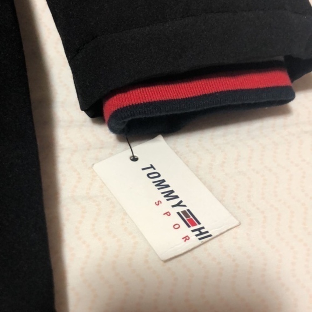 Tommy Hilfiger coat jacket women’s size large w attached‎ vest black w hood - Picture 8 of 16